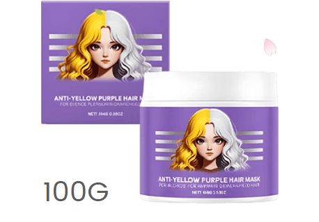 Anti-Yellowing Purple Hair Mask 💜 Say goodbye to Red Highlights! 💜