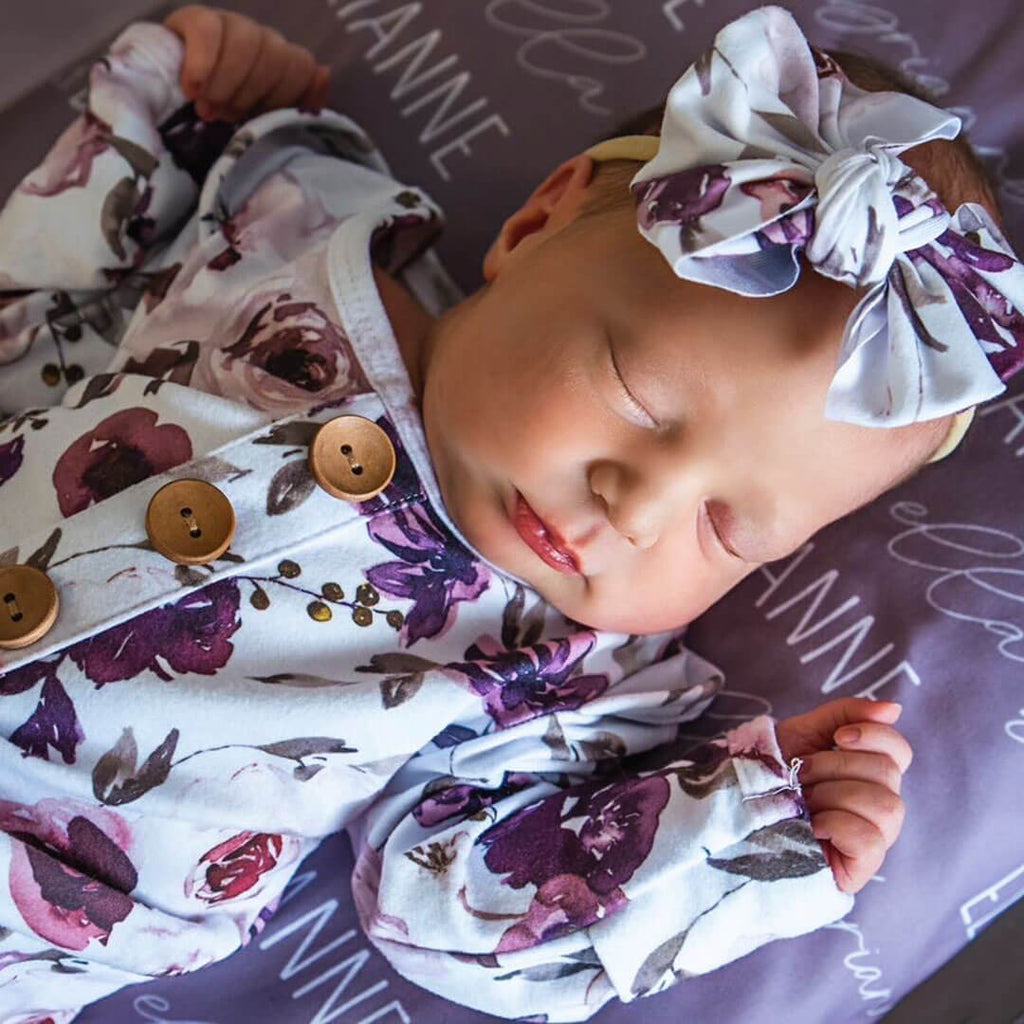 Printed Knot Gowns for Girls | Best Sellers