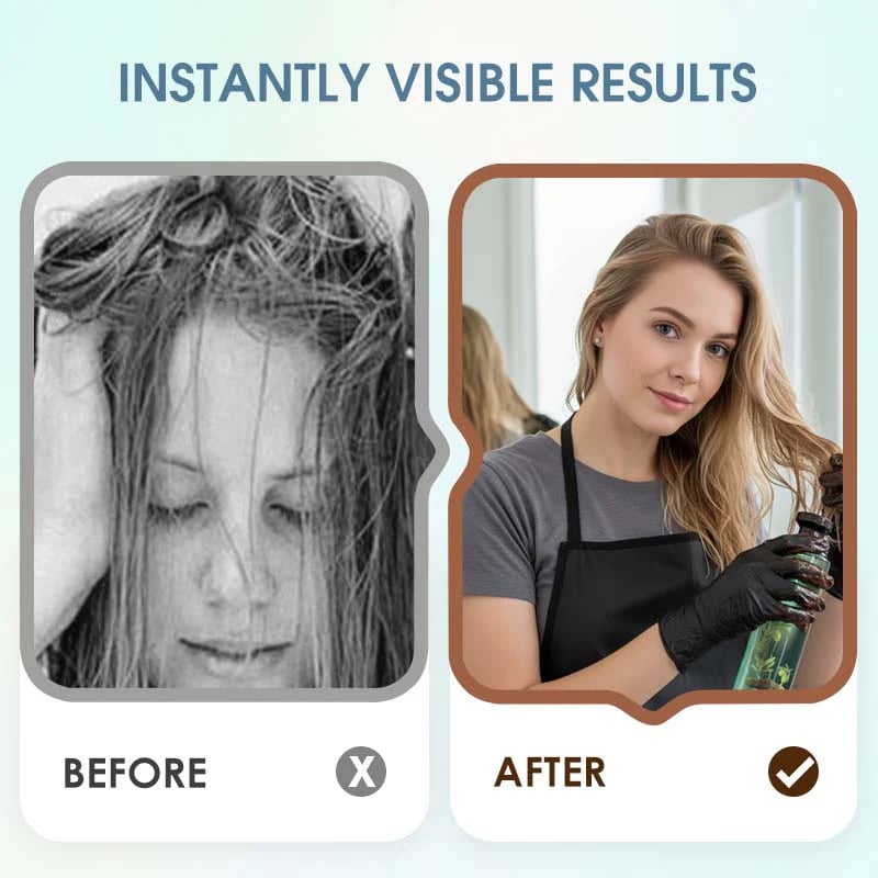 Long-Lasting Botanical Essential Oil Hair Dye