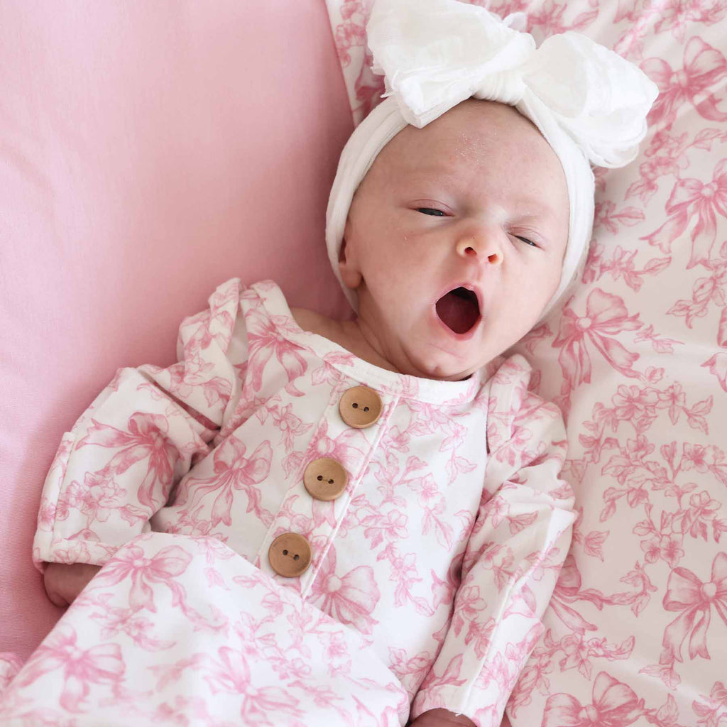 Printed Knot Gowns for Girls | Best Sellers