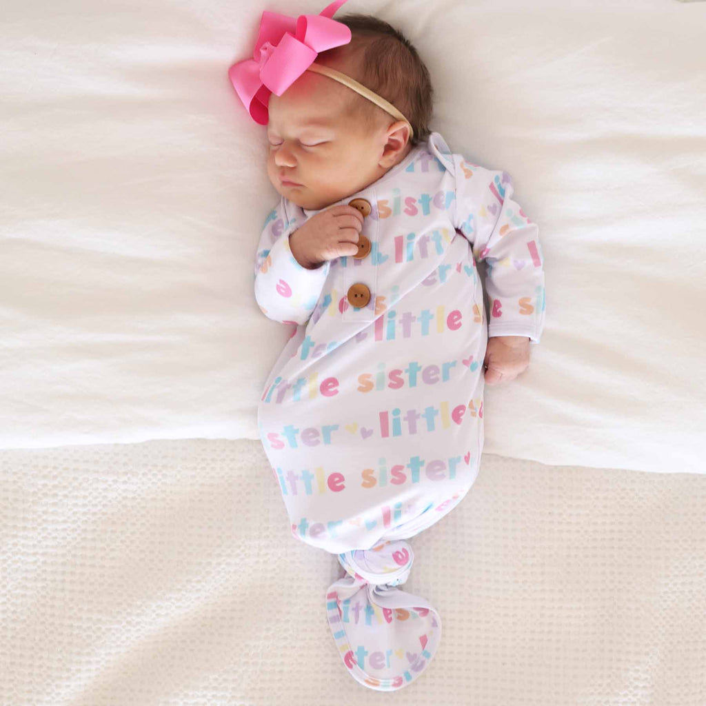 Printed Knot Gowns for Girls | Best Sellers